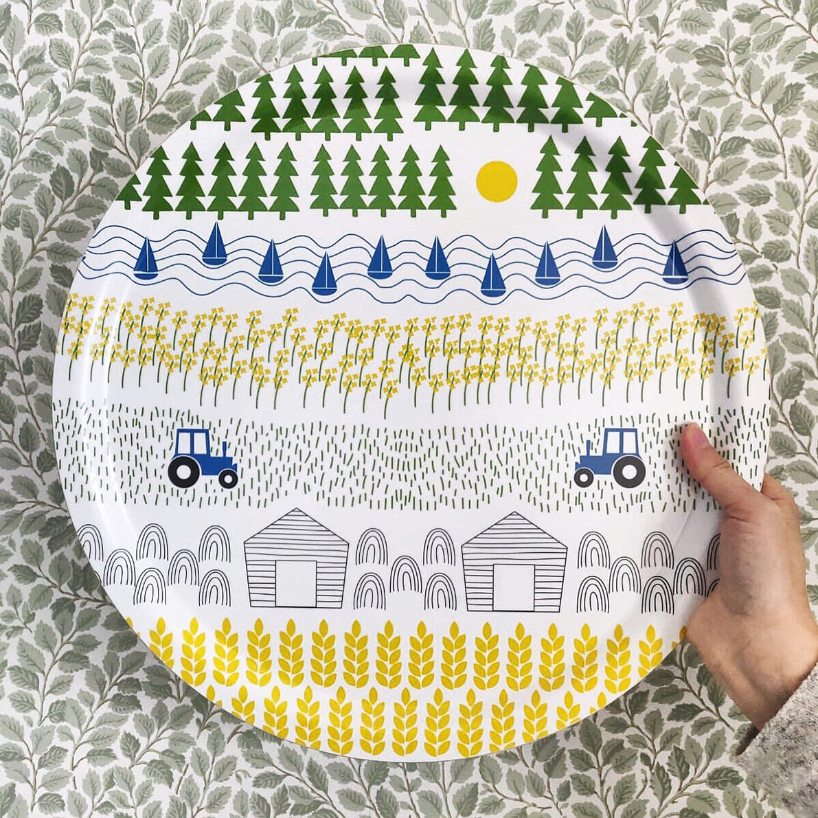 Österbotten Pohjanmaa, tray 39 cm