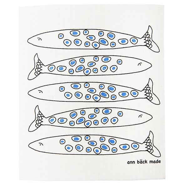herring, dishcloth